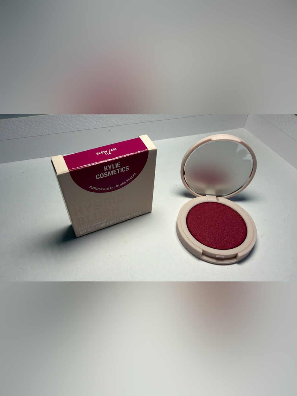 New, unused Kylie Cosmetics Powder Blush slow Jam color